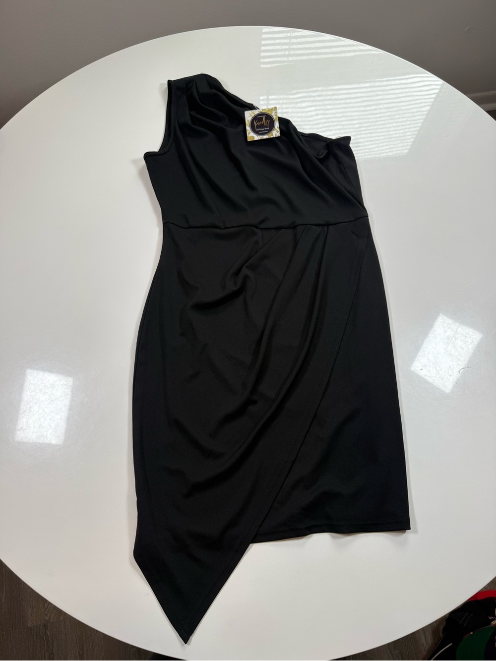 NWT ePretty Boutique Asymmetrical Black Dress